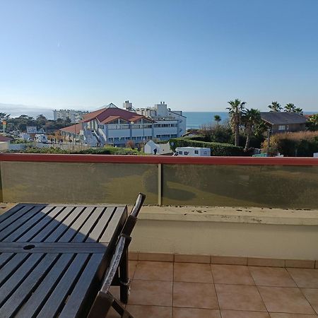 Vue Sur Mer Et Plage De Marbella Biarritz Exterior foto