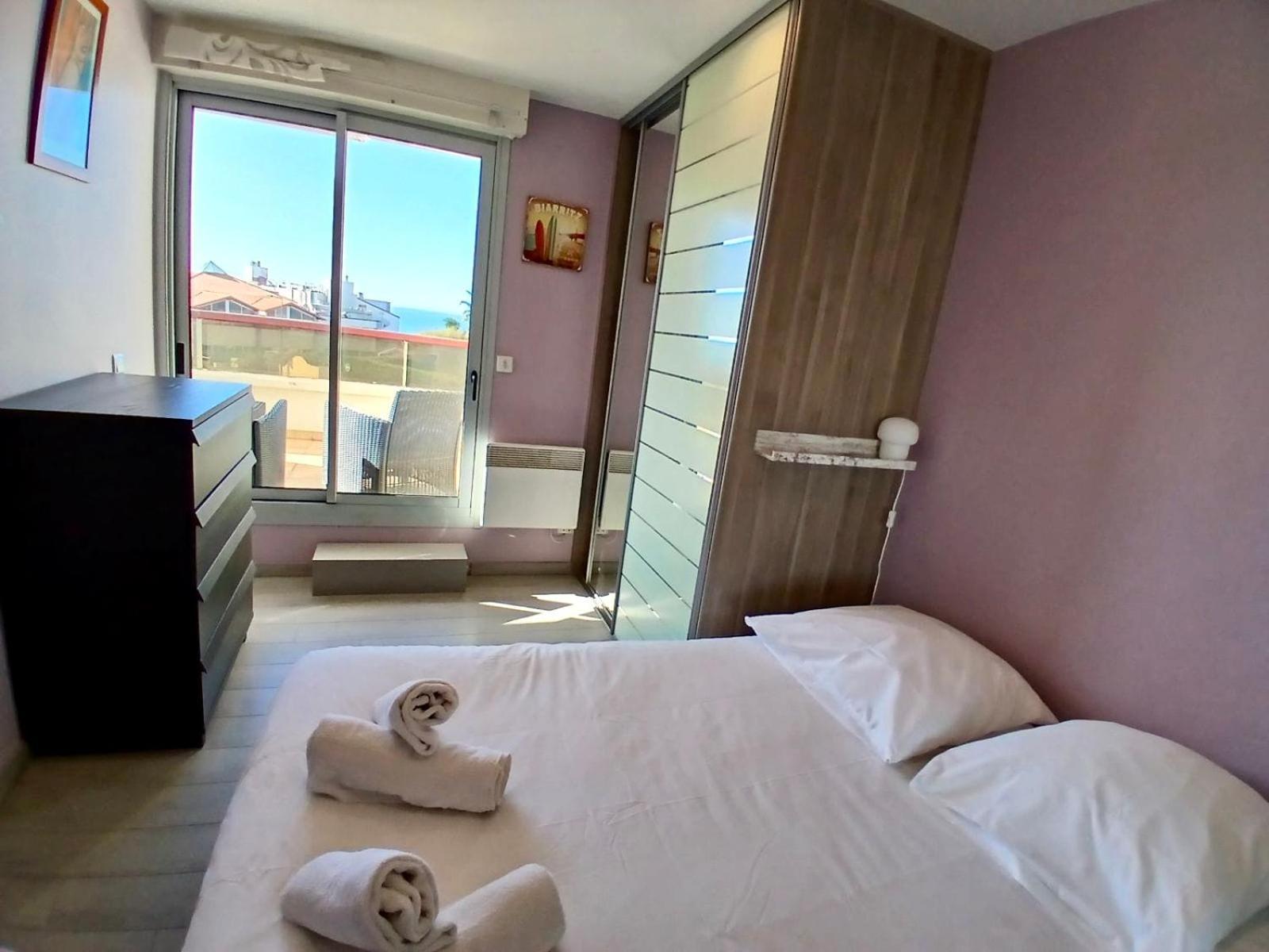Vue Sur Mer Et Plage De Marbella Biarritz Exterior foto