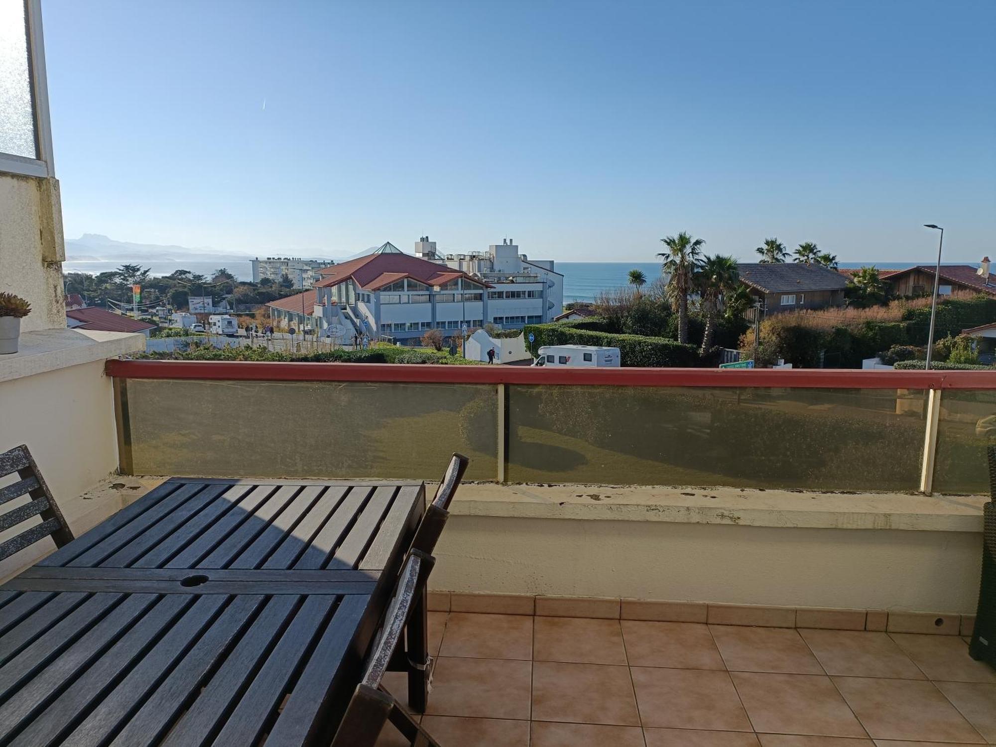 Vue Sur Mer Et Plage De Marbella Biarritz Exterior foto